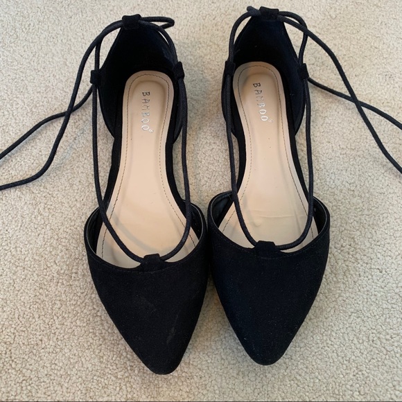 Black tie flats - Picture 2 of 5